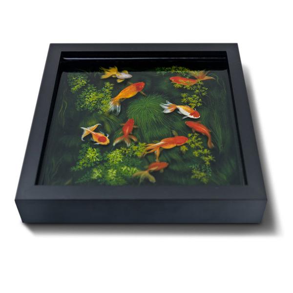 Acrylic on Resin Paintings by kenglye