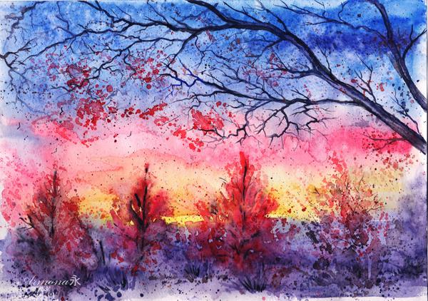 Watercolor Paintings by Anna Armona