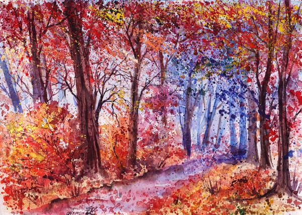 Watercolor Paintings by Anna Armona