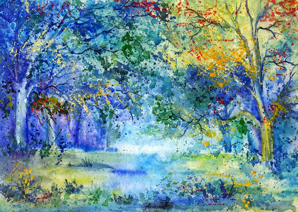 Watercolor Paintings by Anna Armona