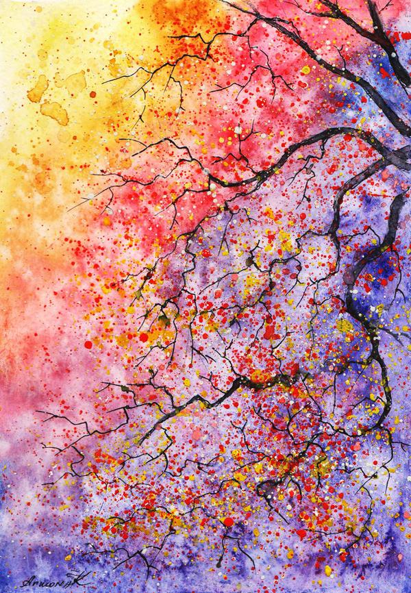 Watercolor Paintings by Anna Armona