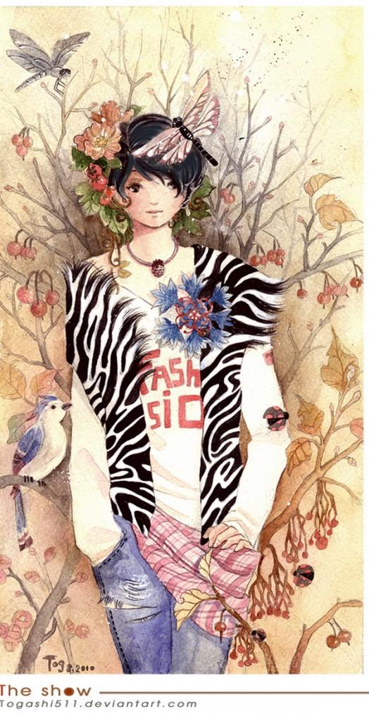 Watercolor Paintings by Nguyenshishi