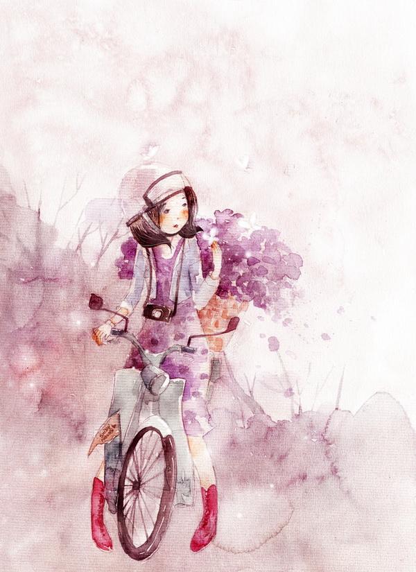Watercolor Paintings by Nguyenshishi