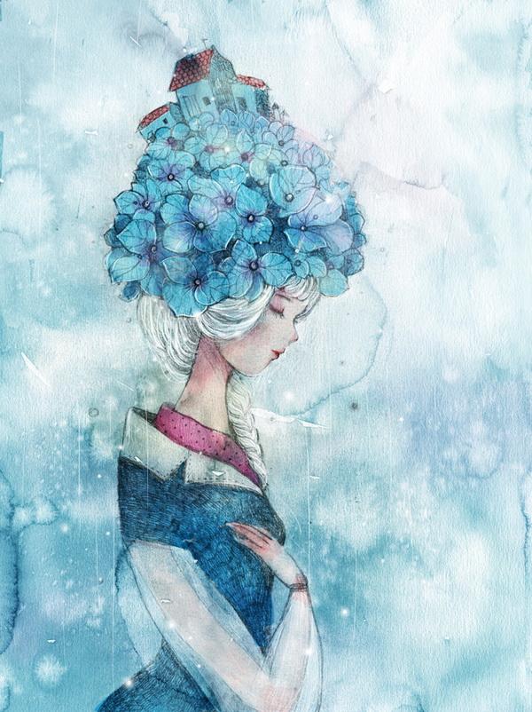 Watercolor Paintings by Nguyenshishi