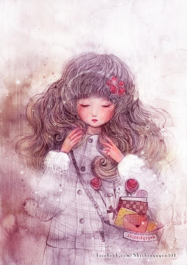 Watercolor Paintings by Nguyenshishi