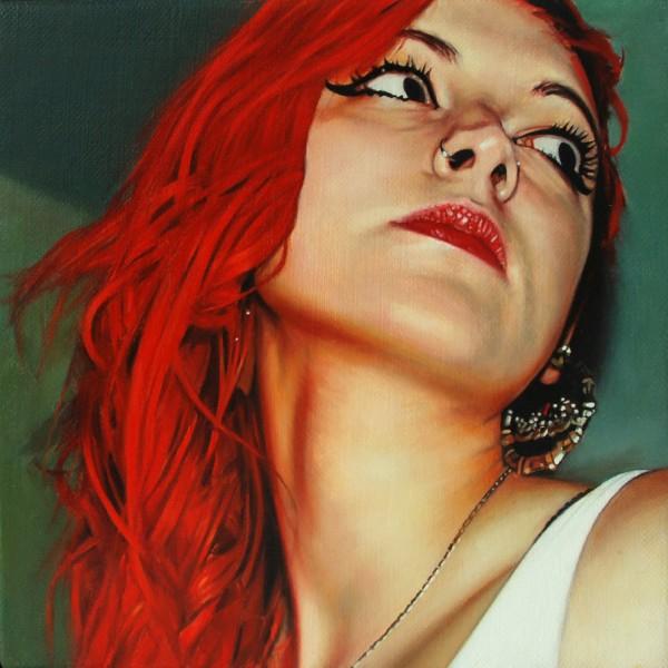 Fashion Portrait Paintings by Philip Muñoz