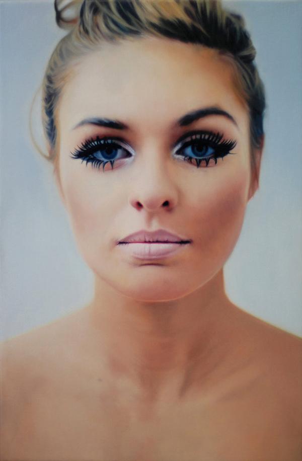 Fashion Portrait Paintings by Philip Muñoz