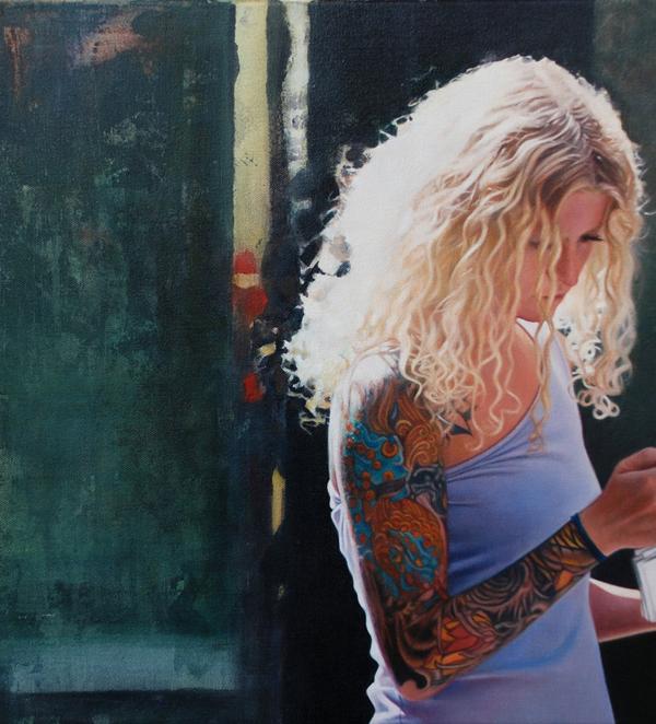 Fashion Portrait Paintings by Philip Muñoz