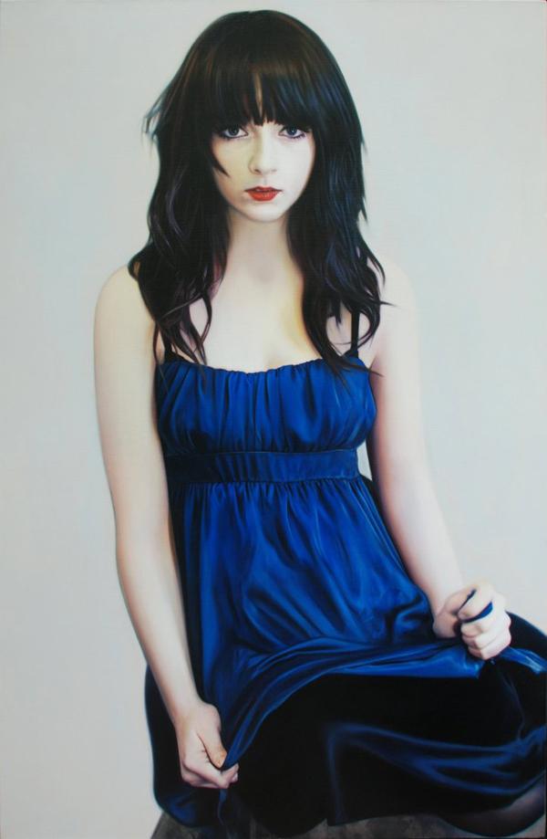 Fashion Portrait Paintings by Philip Muñoz