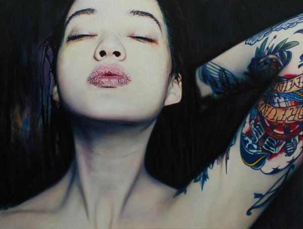 Fashion Portrait Paintings by Philip Muñoz