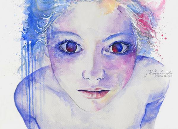 Watercolor Portraits by Joanna Wedrychowska