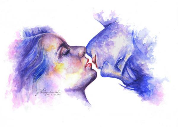 Watercolor Portraits by Joanna Wedrychowska