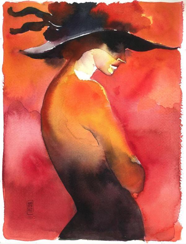 Watercolor Paintings by Alessandro Andreuccetti
