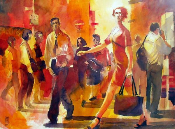 Watercolor Paintings by Alessandro Andreuccetti