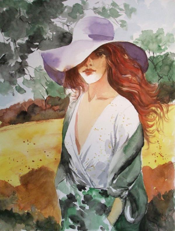 Watercolor Paintings by Alessandro Andreuccetti