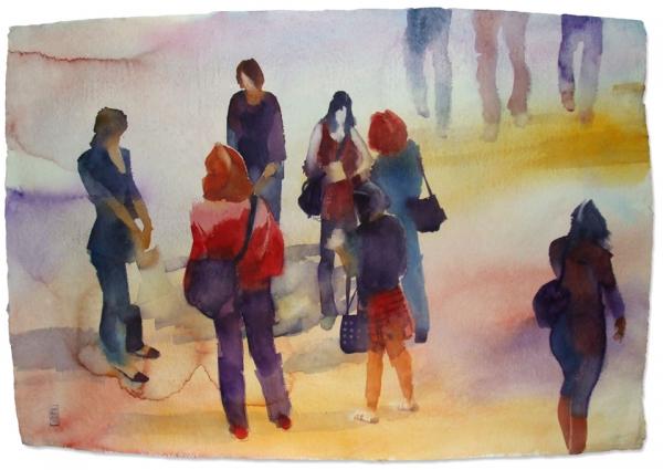 Watercolor Paintings by Alessandro Andreuccetti
