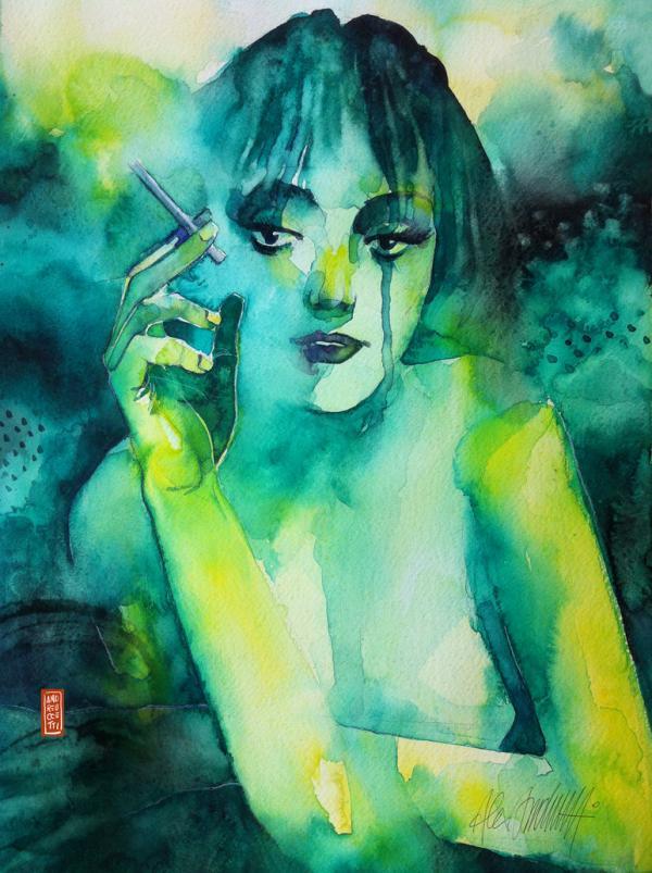 Watercolor Paintings by Alessandro Andreuccetti