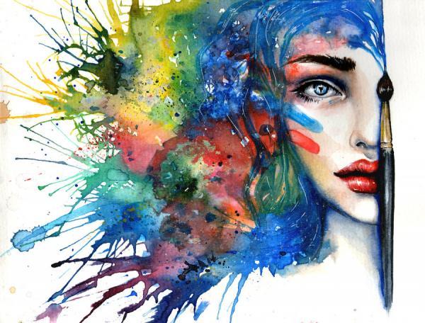 Watercolor Paintings by Tanya Shatseva
