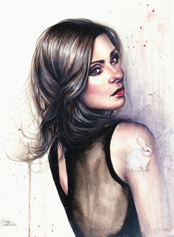 Watercolor Paintings by Tanya Shatseva