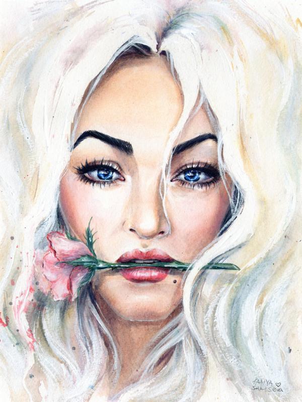 Watercolor Paintings by Tanya Shatseva