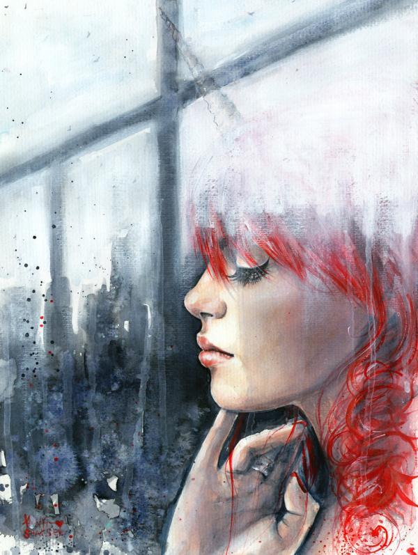 Watercolor Paintings by Tanya Shatseva