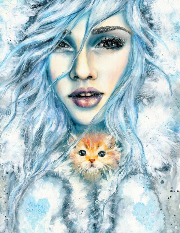 Watercolor Paintings by Tanya Shatseva