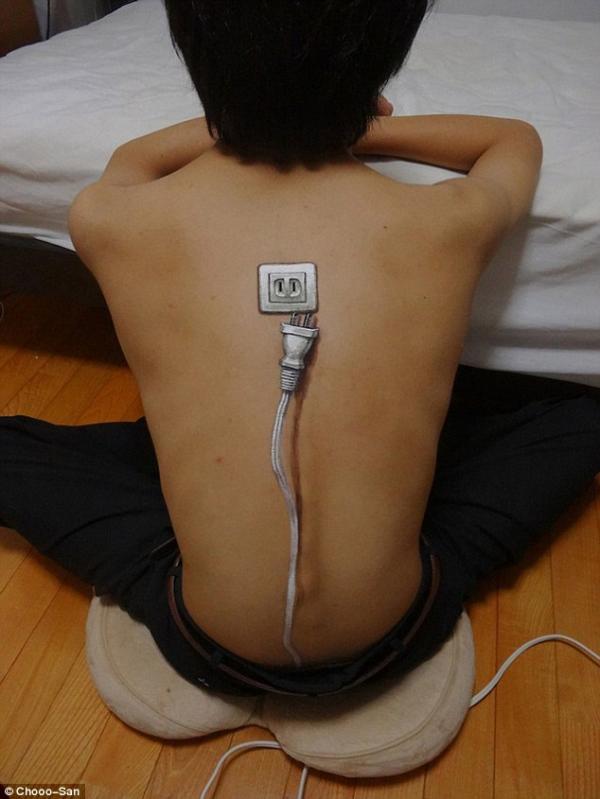 Incredible Body Art by Chooo-San