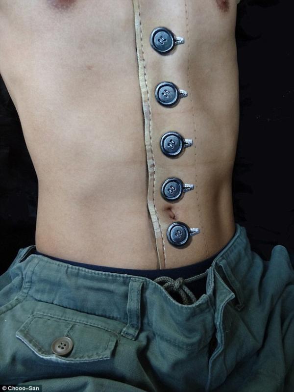 Incredible Body Art by Chooo-San