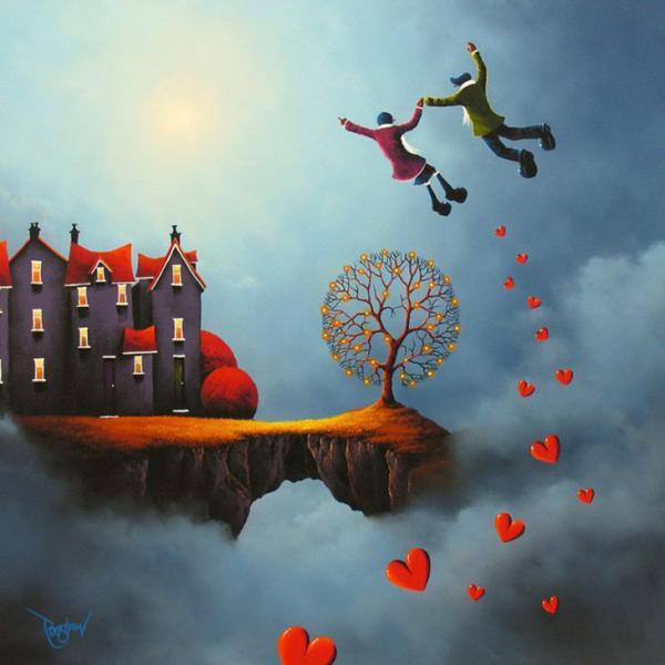 Romantic and Vibrant Paintings by David Renshaw