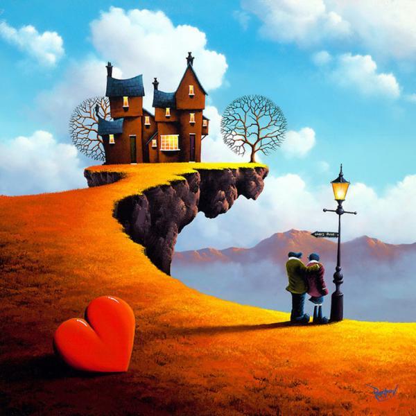Romantic and Vibrant Paintings by David Renshaw