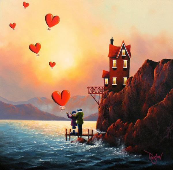 Romantic and Vibrant Paintings by David Renshaw