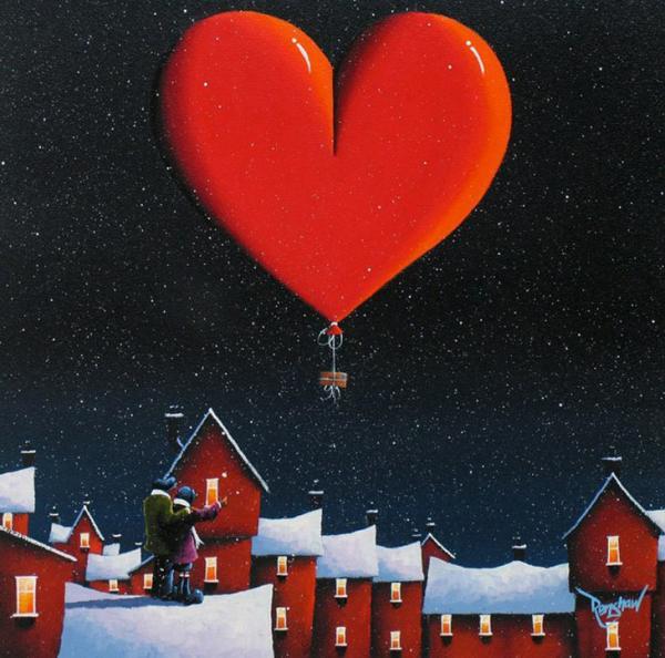 Romantic and Vibrant Paintings by David Renshaw