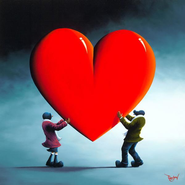Romantic and Vibrant Paintings by David Renshaw