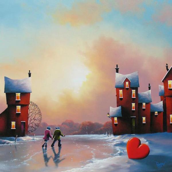 Romantic and Vibrant Paintings by David Renshaw