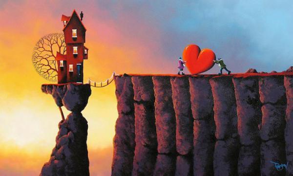 Romantic and Vibrant Paintings by David Renshaw
