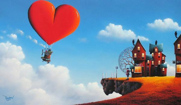 Romantic and Vibrant Paintings by David Renshaw