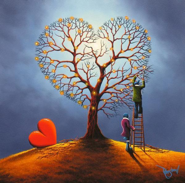 Romantic and Vibrant Paintings by David Renshaw