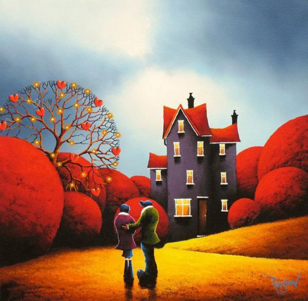 Romantic and Vibrant Paintings by David Renshaw
