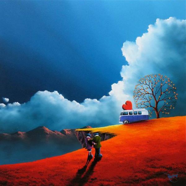 Romantic and Vibrant Paintings by David Renshaw