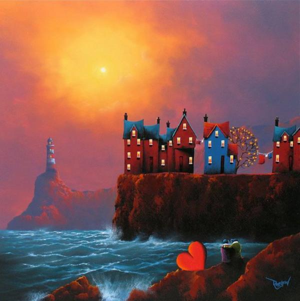 Romantic and Vibrant Paintings by David Renshaw