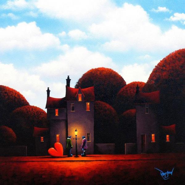 Romantic and Vibrant Paintings by David Renshaw