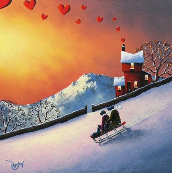 Romantic and Vibrant Paintings by David Renshaw