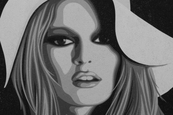 Black and White Paintings by Simon Claridge