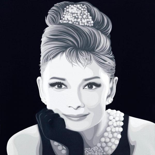 Black and White Paintings by Simon Claridge