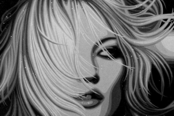 Black and White Paintings by Simon Claridge