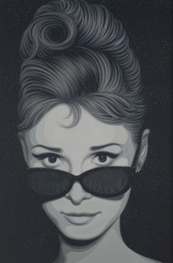 Black and White Paintings by Simon Claridge