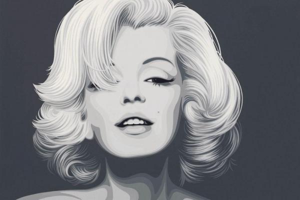 Black and White Paintings by Simon Claridge