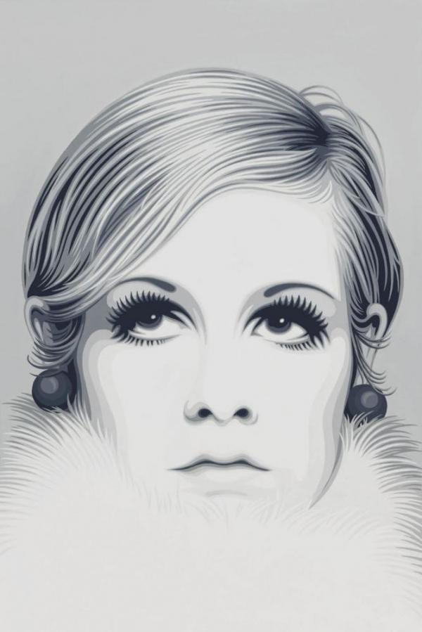 Black and White Paintings by Simon Claridge