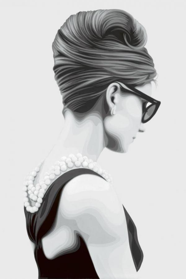 Black and White Paintings by Simon Claridge