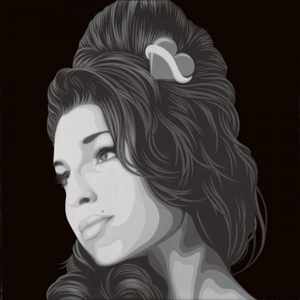 Black and White Paintings by Simon Claridge